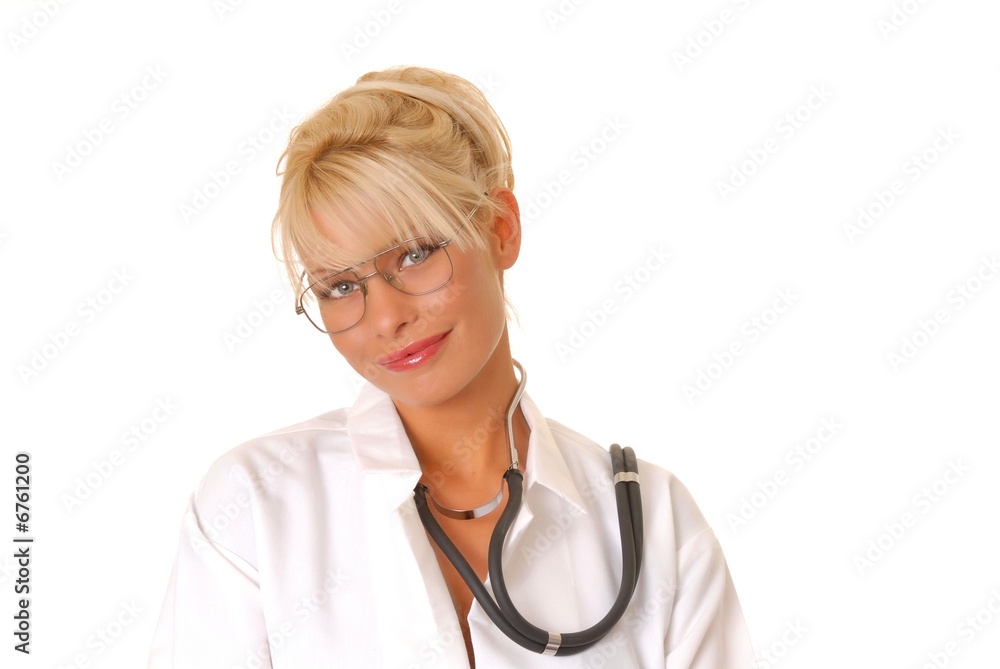 Lovely Blond Doctor or Nurse Lovely Blond Doctor or Nurse