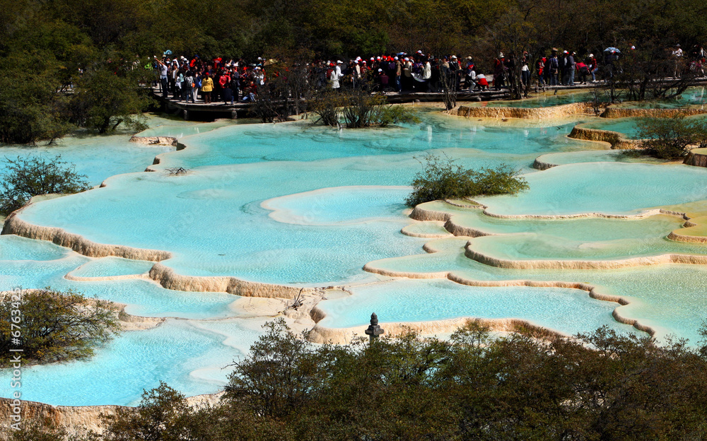 Huanglong Mineral Pool