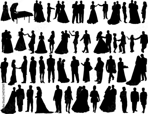 wedding silhouettes