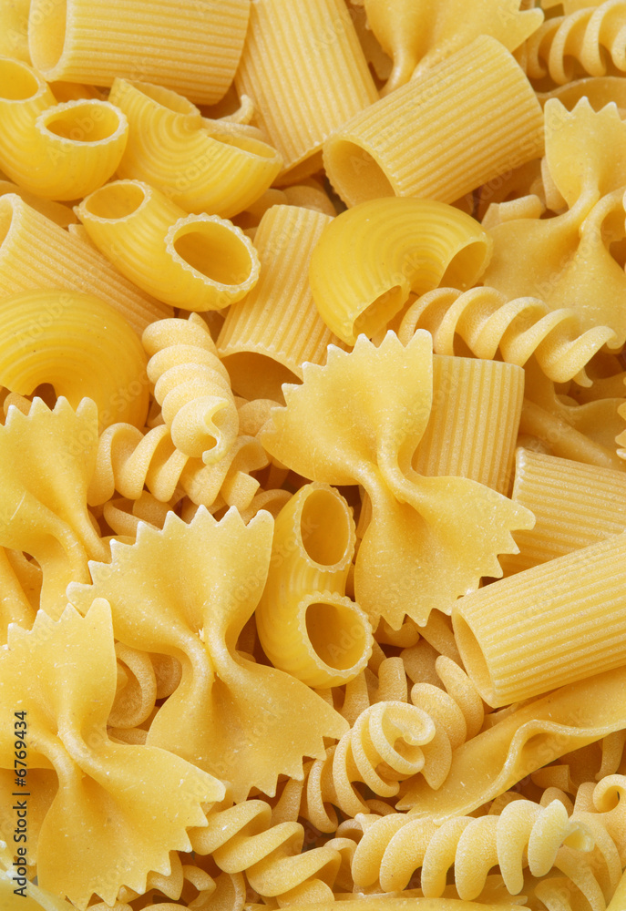 Italian pasta background Italian pasta background