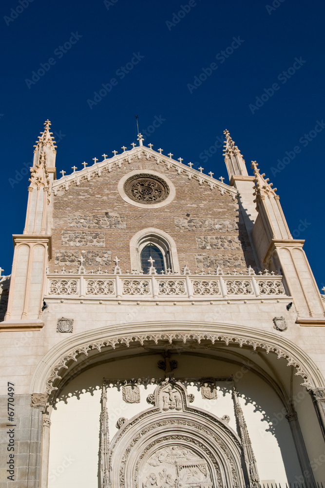 'Iglesia de San Jeronimo el Real' church, Madrid