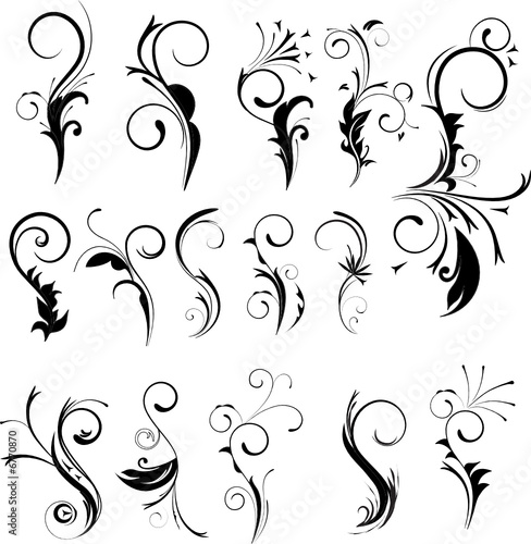 floral elements