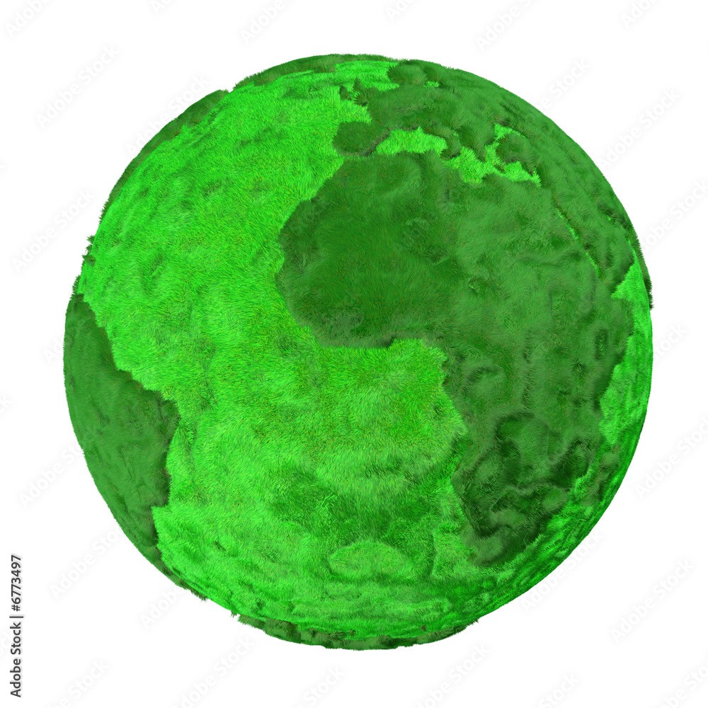 Fototapeta premium verte planète