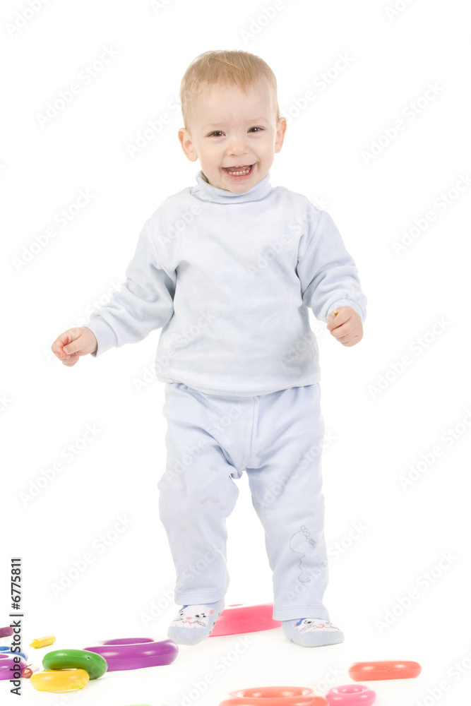 Child isolated Child isolated