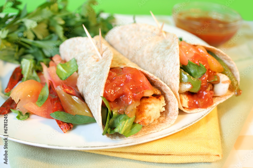 chicken wraps