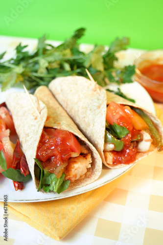 chicken wraps