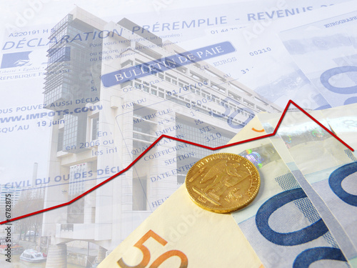 impots-revenu-finance-fiscalité stagnation photo