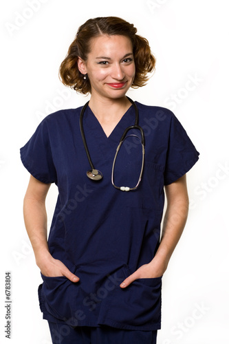 Friendly nurse