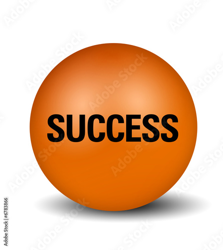 Success Icon - orange