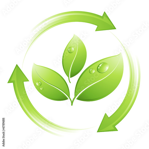 Feuilles recyclage
