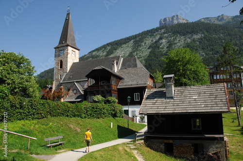 Altaussee - Kirche mit Loser