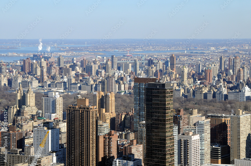 Manhattan Skyline New York USA