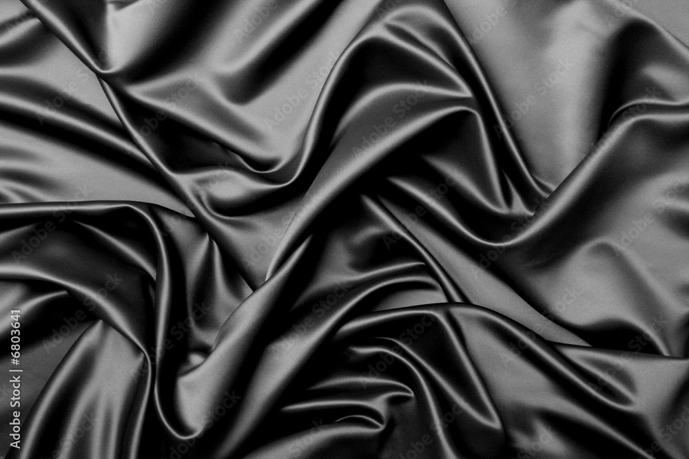 Fototapeta premium Black satin