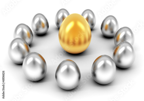 silvaer and golden eggs