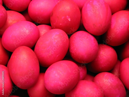 Salty Red Eggs