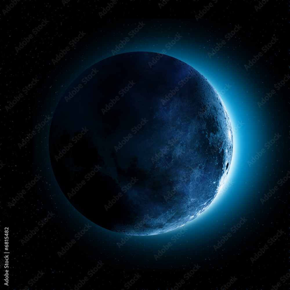 Obraz premium Blue moon