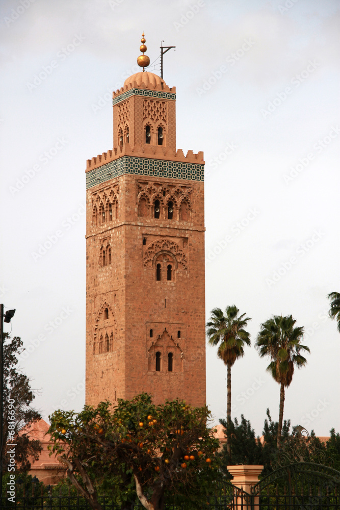 Fototapeta premium Koutoubia mosque in Marrakech, Morocco