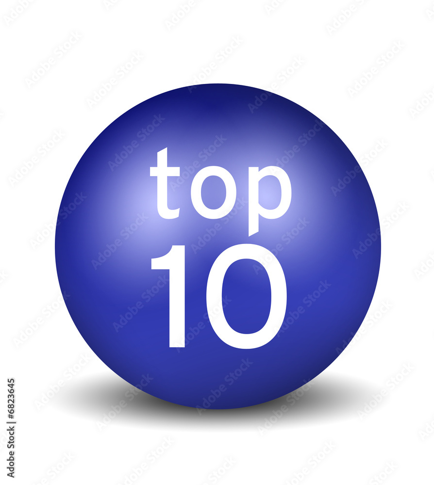 Top 10 - blue