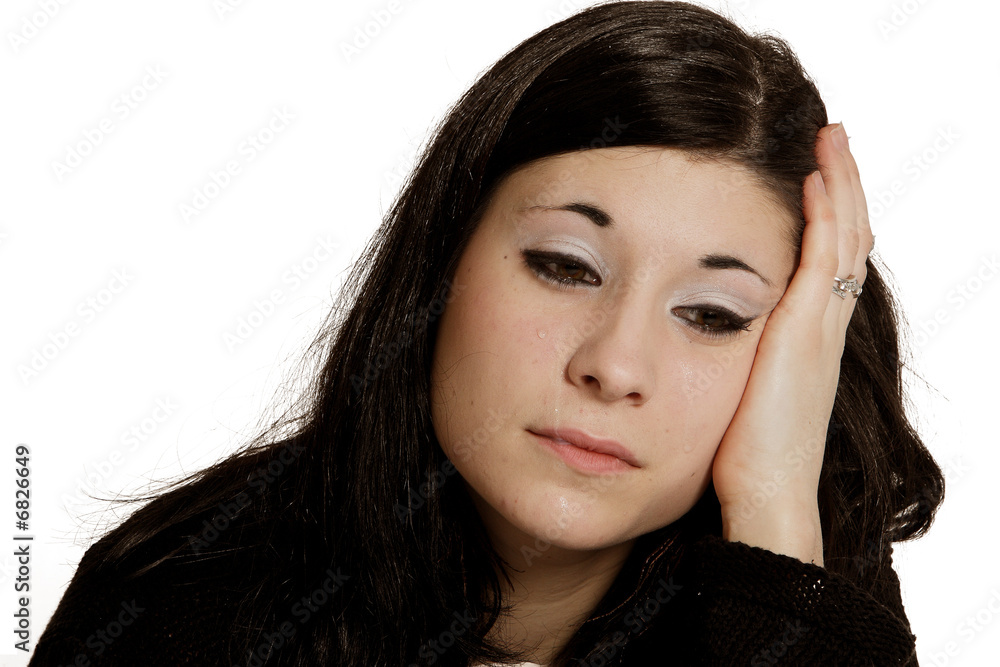 Fototapeta premium larmes de tristesse
