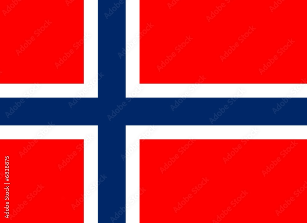 red and blue flag of norway with official proportion red and blue flag of norway with official proportion