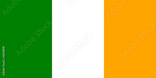 flag of ireland with official proportion