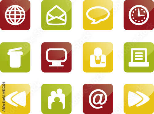 Internet und Web Icons