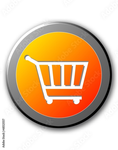 einkaufswagen orange
