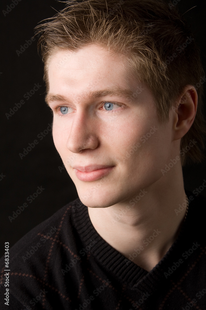 Fototapeta premium young man portrait
