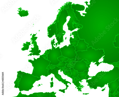 euro mapa