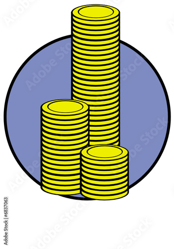 coins towers