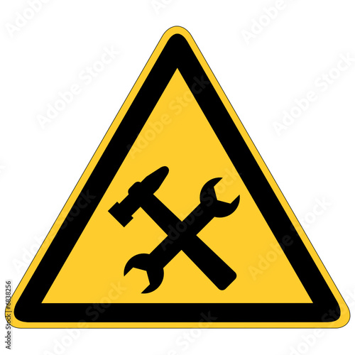 Werkzeug-Set - Schild