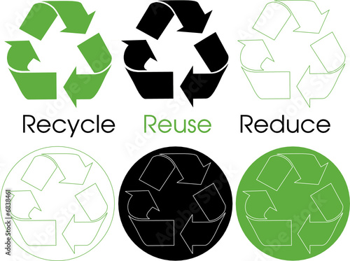 Recycle, Reuse, Reduce
