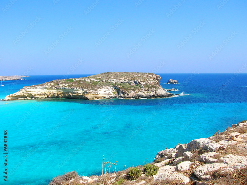 Lampedusa island