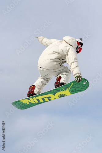 Saut snowboard