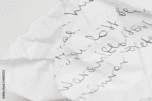 abstract wrinkled paper