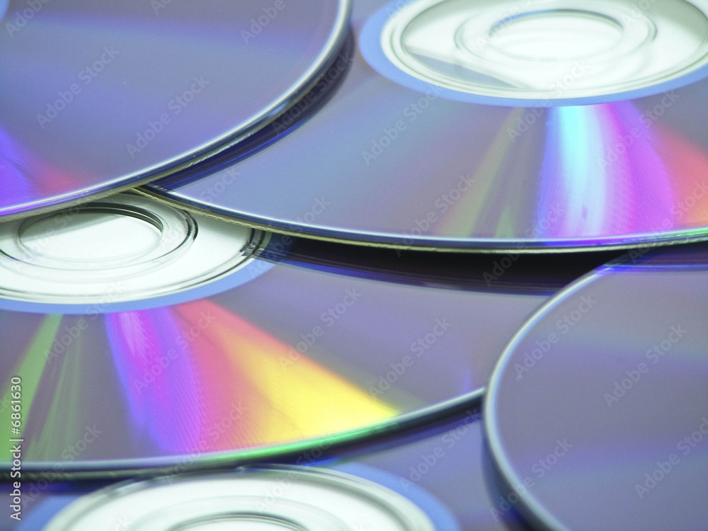 CD background with shiny colorful reflections CD background with shiny colorful reflections