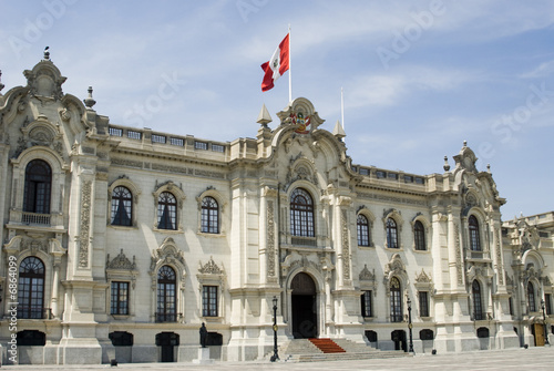 presidential palace lima peru photo