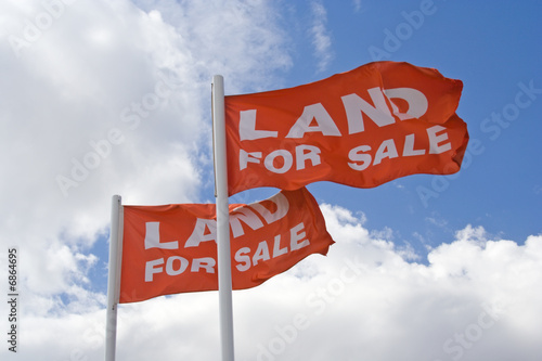 Land For Sale Flags