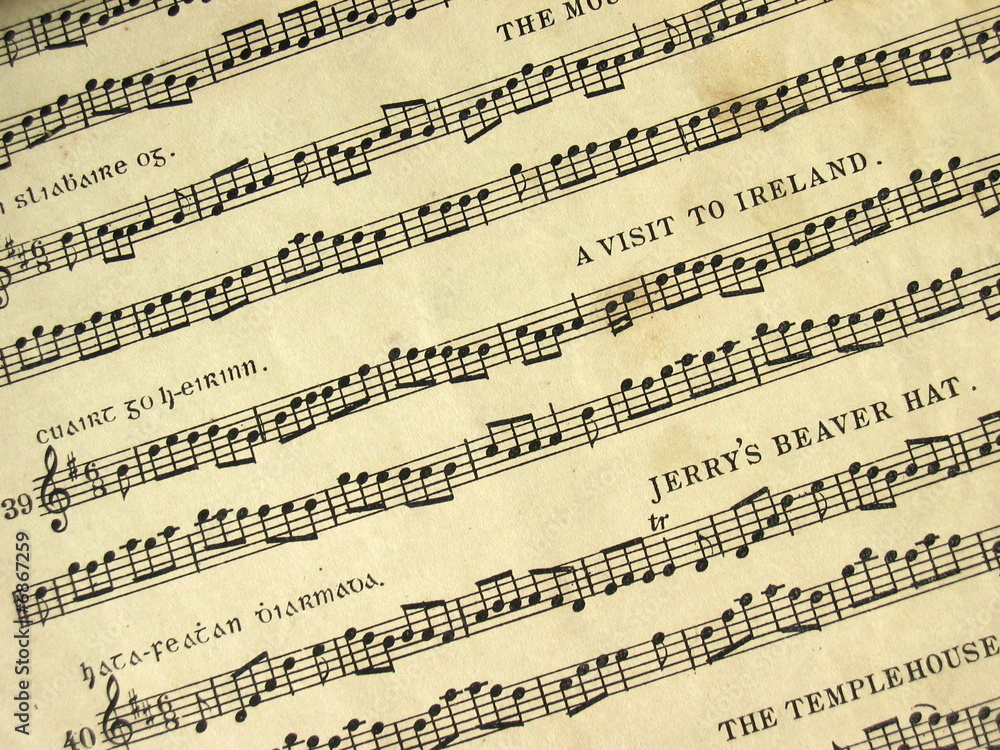 Irish Traditional Sheet Music Jig Irish Traditional Sheet Music Jig