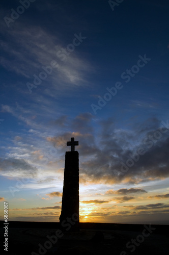 Cross  in cape of Roca