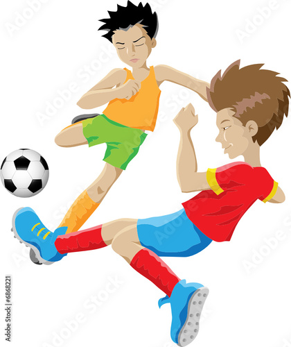 kids playing football © cidepix