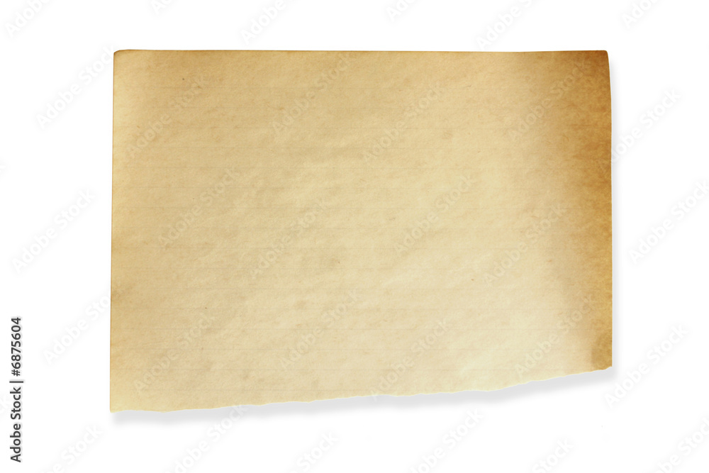 Aged Notepaper Aged Notepaper