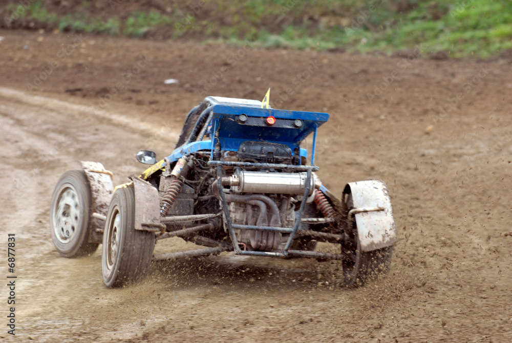 Obraz premium Dérapage contrôlé