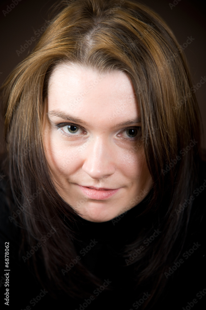 Portrait of a beautiful woman Portrait of a beautiful woman