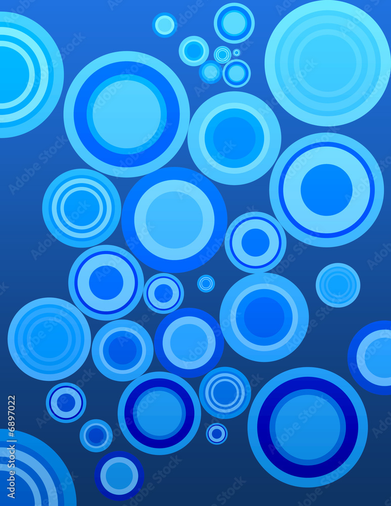 Background With Circles - Illustration