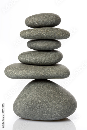 zen méditation galet pierre réflexion décoration équilibre