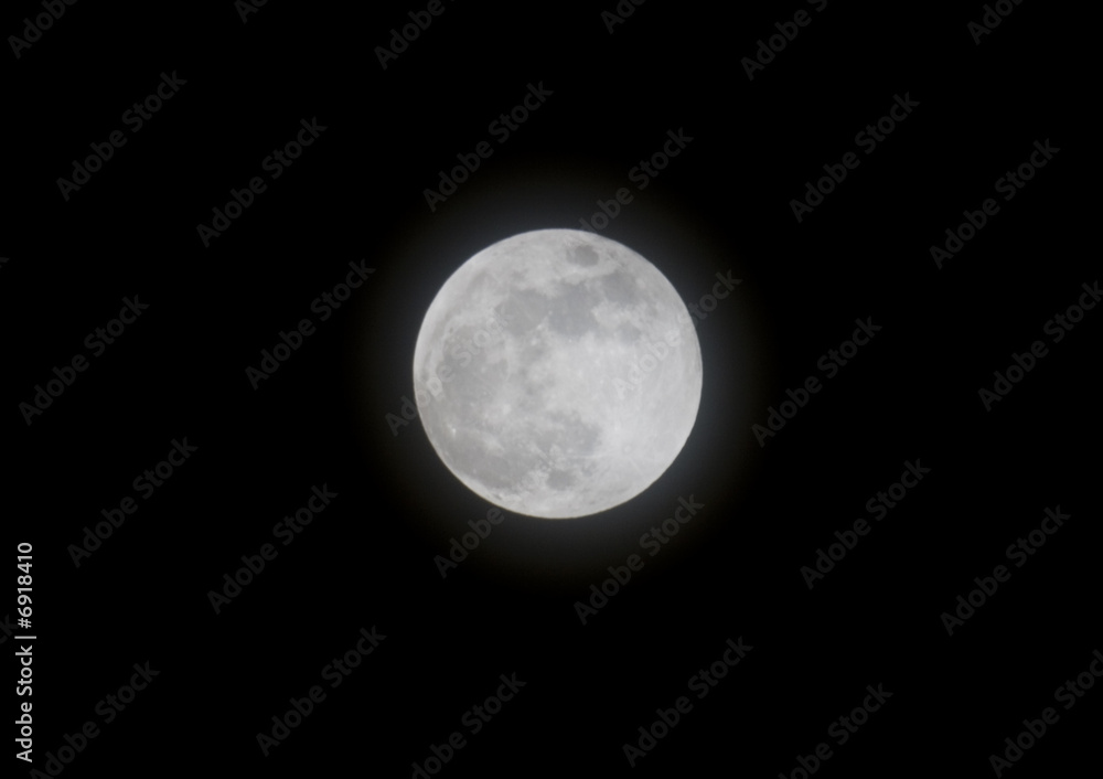 Obraz premium The Moon in the sky