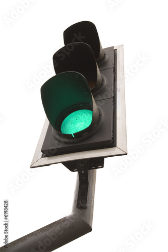 British Traffic light on Green