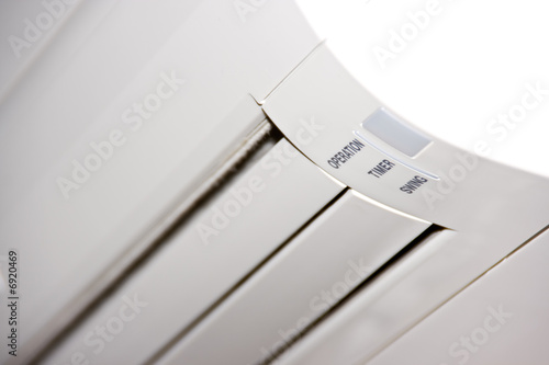 white air-conditioner