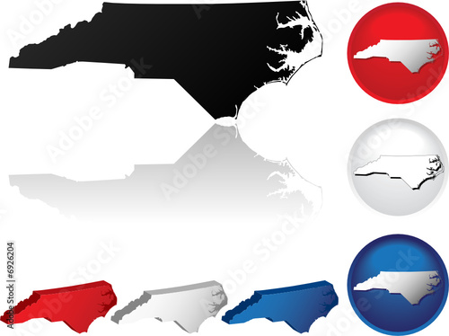 State of North Carolina Icons